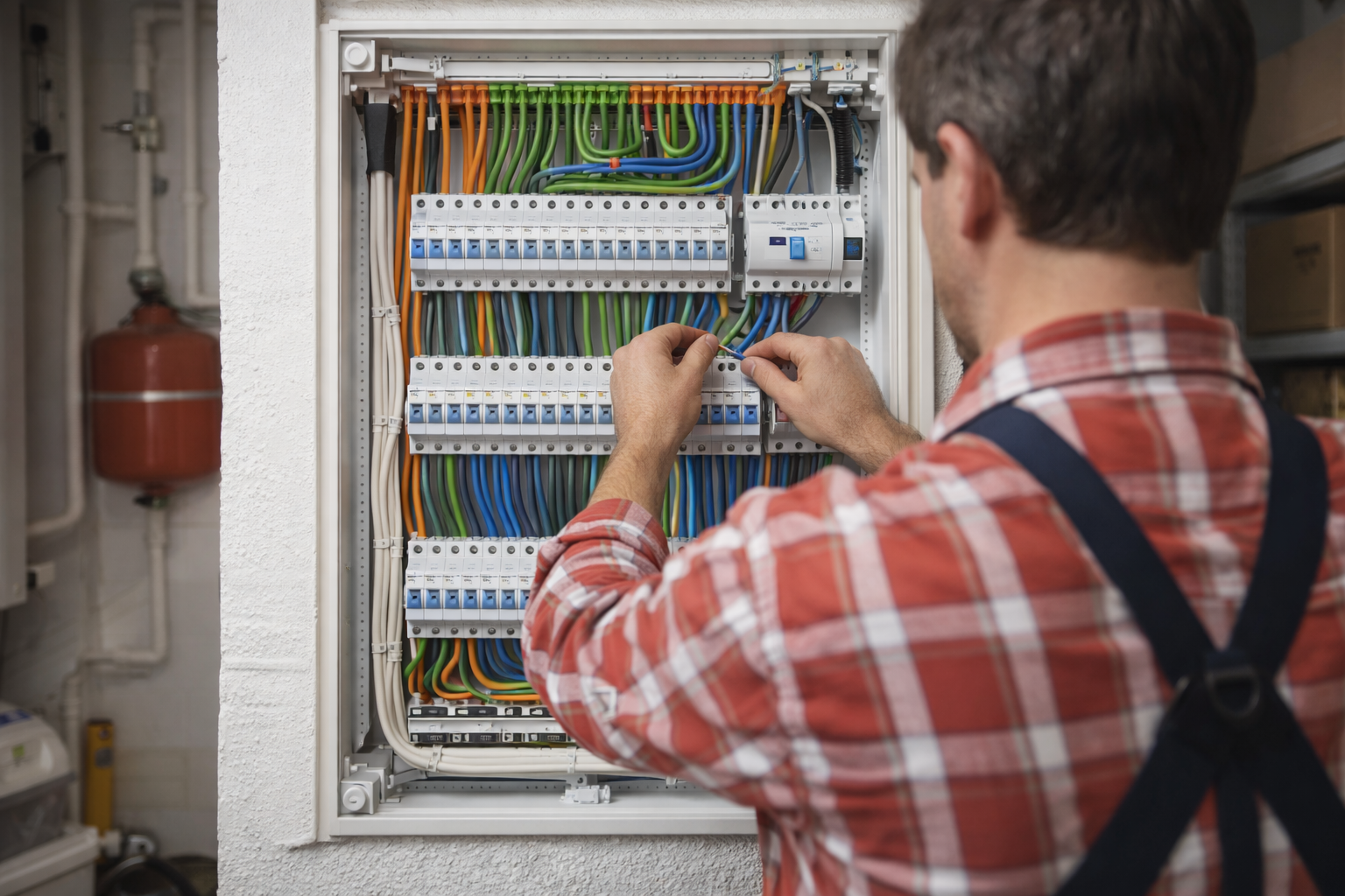Tableau électrique aux normes NF C 15-100